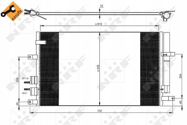 CONDENSADOR NRF 35911 