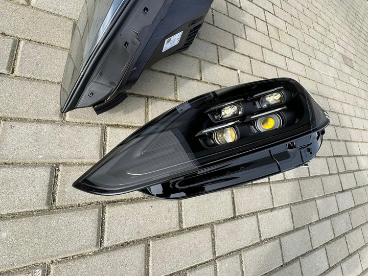 PORSCHE CAYENNE 9Y NUEVO FAROS PARTE DELANTERA PARTE DELANTERA IZQUIERDA DERECHA COMPLETO DIODO LUMINOSO LED MATRIX 