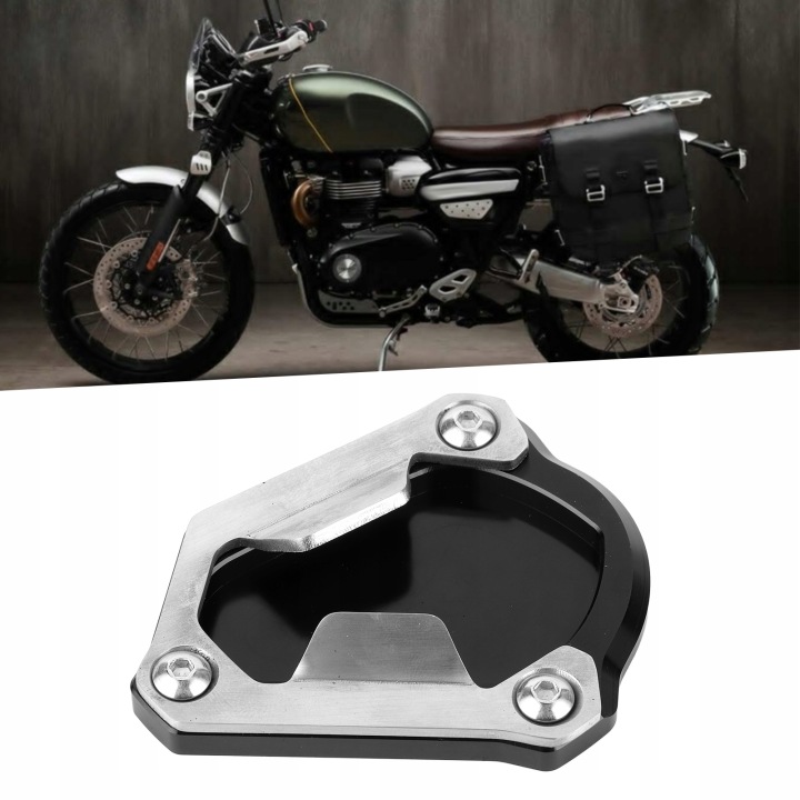 TRIUMPH SCRAMBLER 1200XC 1200XE KICKSTAND EXTENSION POWIEKSZALNIK PAD 2019-2020