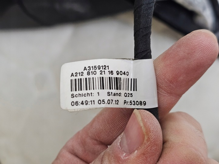 RÉTROVISEUR EXTÉRIEUR EUROPE GAUCHE MERCEDES W212 ASSISTANT 20 10+10 GOUPILLE