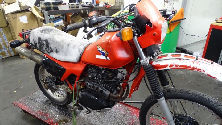 HONDA XL 250 XL250 MD03 GLISSIÈRE GUIDE CHAÎNES