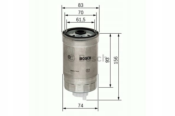 BOSCH FILTRE CARBURANTS IVECO DAILY I DAILY II DAILY III E PAQUET CONDUCTEUR #14
