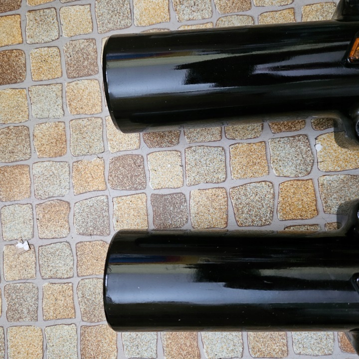 HARLEY DAVIDSON SOFTAIL FAT BOY AVEC SLIM 16-17 GOLEN SUSPENSION AVANT GAUCHE
