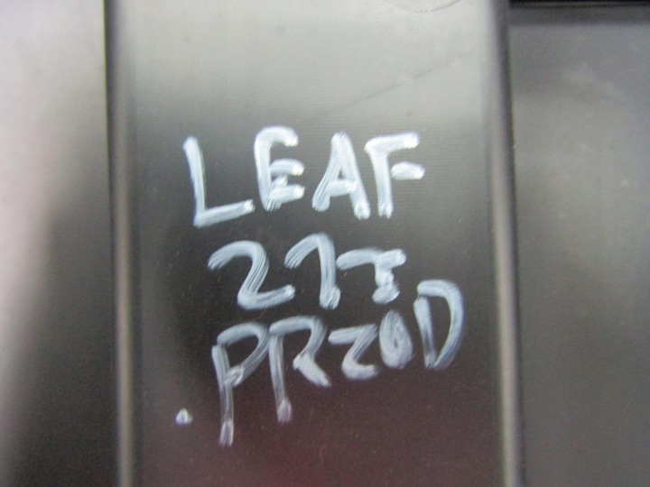 LEAF II ZE1 21R PLAQUE PROTECTION BAS INFÉRIEURE SOUS PARE-CHOCS AVANT AVANT 626635SH0A