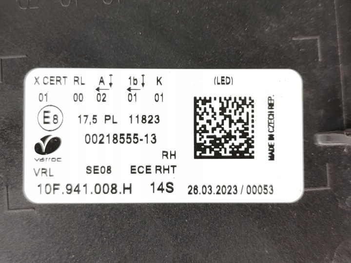 PHARE DROITE PROJECTEUR DROIT AVANT COMPLET LED CUPRA BORN 10F 2021– EUROPE