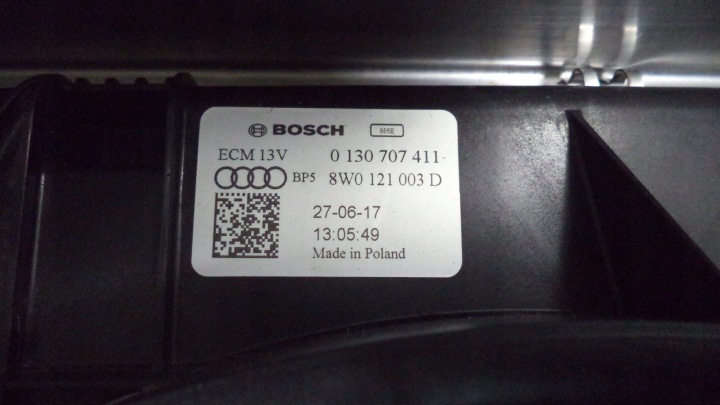 VENTILATEURS DE RADIATEUR AUDI A8/S8/Q8/Q7/A6/A7/A8 2018- 8W0121207C 8W0121003D