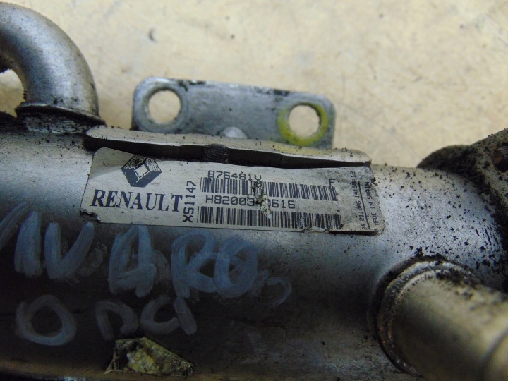 RADIATEUR EGR OPEL VIVARO 2012 H8200340616