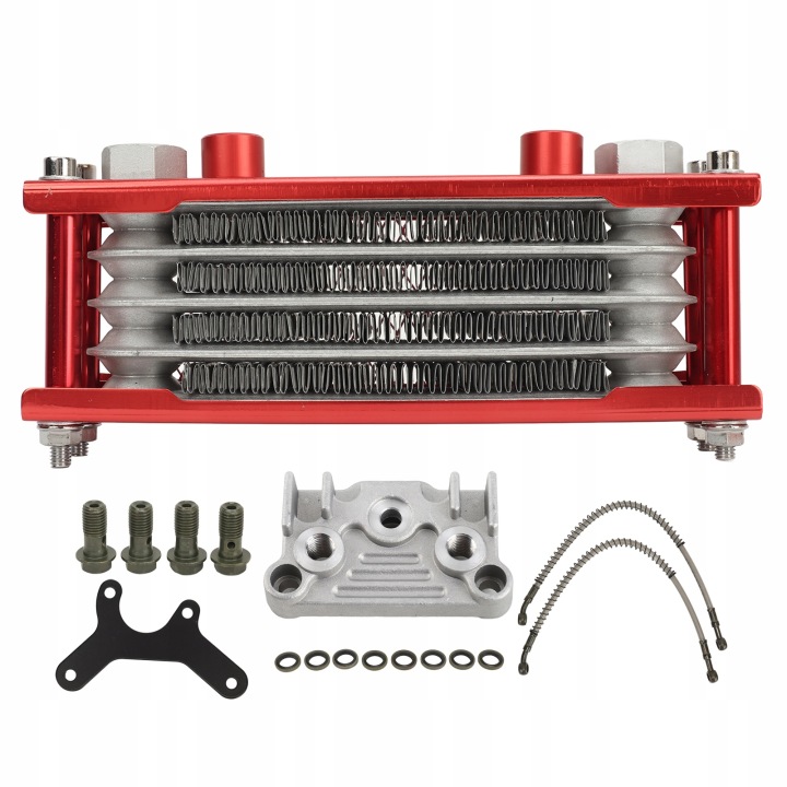 17 PCS RADIATEUR HUILES MOTOCYCLETTE KIT RADIATEURS ALUMINIUM LI