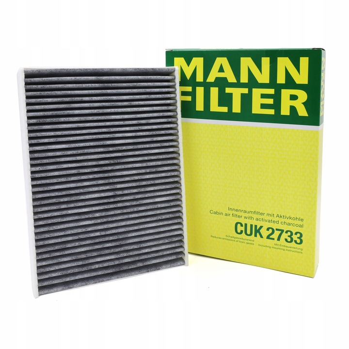 FILTRO DE CABINA DE CARBON MANN CUK2733 