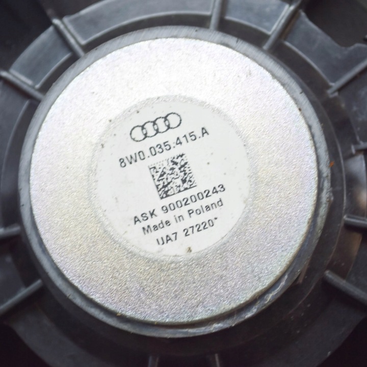 AUDI A5 2020 GAUCHE CÔTÉ HAUT-PARLEUR PORTES AVANT