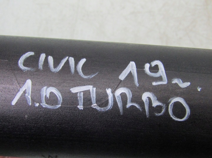 HONDA CIVIC X 1.0 19R TUYAU TURBINES ÉCHANGEUR D'AIR DE SURALIMENTATION FIL AIR 17283-5AA