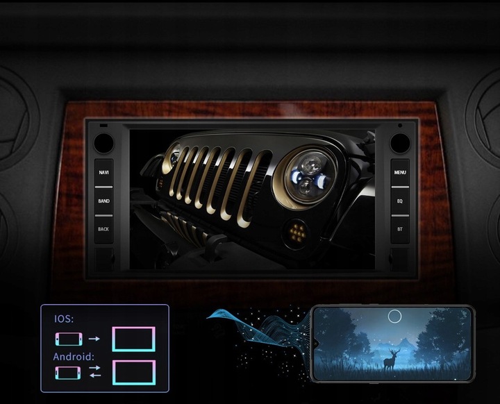 RADIO NAVEGACIÓN DODGE MAGNUM NITRO CALIBER CARAVAN 