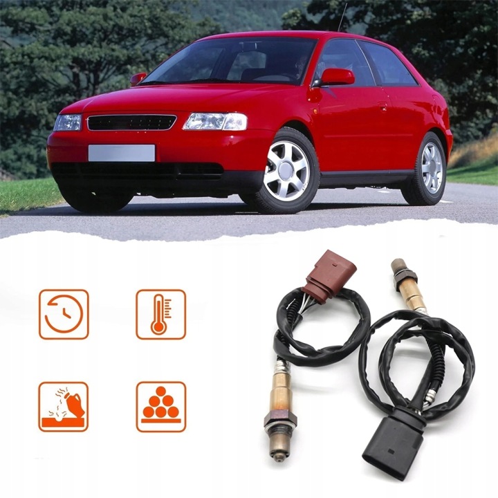 2PCS SONDES LAMBDA AVANT I ZA CATALYSEUR VERS AUDI A3 8L, A4, A8, SEAT