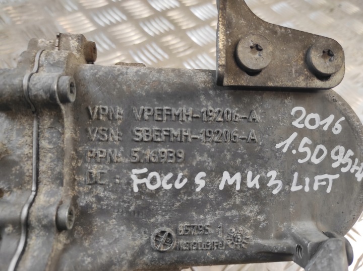 VANNE EGR FORD FOCUS MK3 III 1.5 TDCI 95 KM VPEFMH-19206-A SBEFMH-19206-A