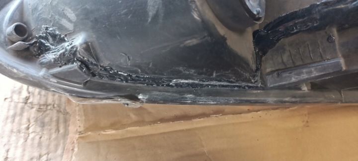 GAUCHE LENTILLE SOCZEWKOWA PHARE FORD S-MAX AVANT EUROPE AVEC DOSWIETLENIEM