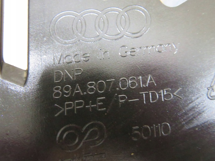 AUDI Q4 E-TRON 89A SPOILER DOUBLURE PARE-CHOCS AVANT 89A807061A
