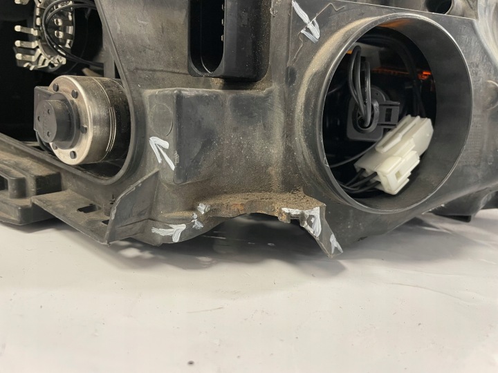 AUDI A5 B8 8T BI XÉNON PHARE GAUCHE AVANT XÉNON 8T0941003AD ENDOMMAGÉE