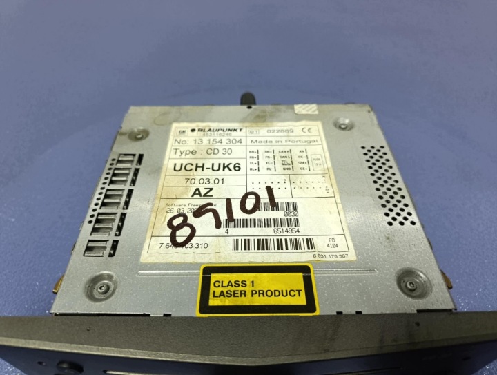 OPEL ASTRA H 04-07 RADIO CD D'USINE 13154304