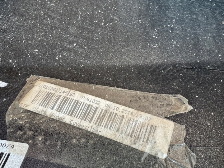 PARE-CHOCS AVANT AUDI Q5 8R LIFT RONDELLES PDC ORIGINAL