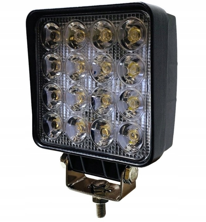 HALÓGENO DIODO LUMINOSO DIODO LUMINOSO LED FARO EN FUNCIONAMIENTO 16 DIODO LUMINOSO DIODO LUMINOSO LED 48W 12V 24V GRUESA 