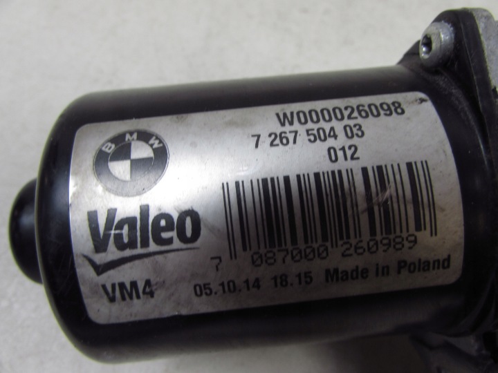 BMW 1 E20 E21 11-19 MOTEUR ESSUIE-GLACES AVANT 726750403