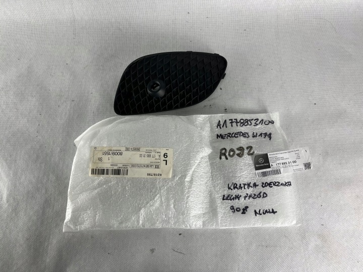 MERCEDES A-KLASA W177 GRILLE PARE-CHOCS AVANT GAUCHE OE