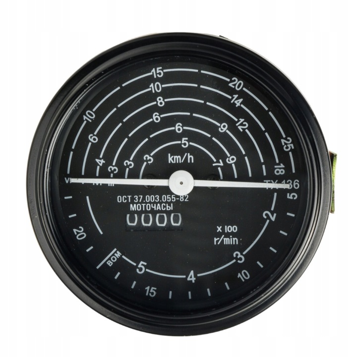 COMPTEUR HEURES MOTEUR MTG T25 T-25A TRAKTOMETR TX136