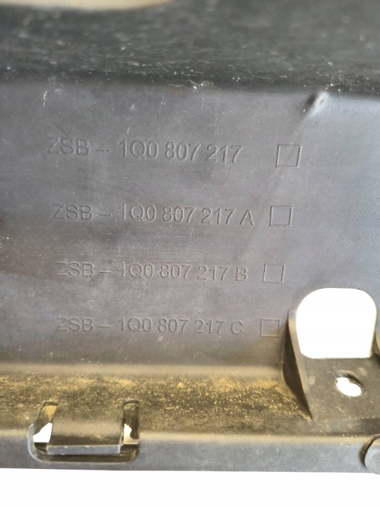 VW EOS 1Q 05-10 PARE-CHOCS AVANT