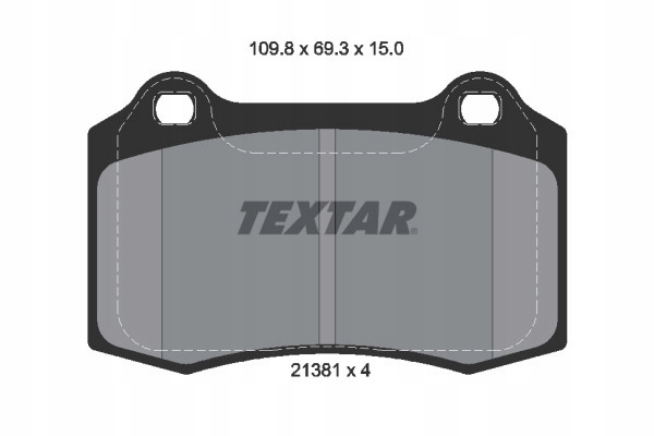 ZAPATAS DE FRENADO TEXTAR 2138102 