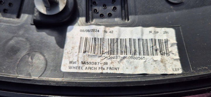 MINI COOPER C F65 F66 24- JCW MOULURE SUR AILE GAUCHE AVANT PDC ORIGINE