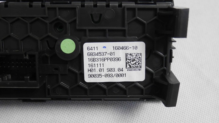 PANNEAU CLIMATISATION ARRIÈRE CHAUFFAGE SIÈGES CERAMIKA BMW 5 G30 G31 F90 M5 6834537