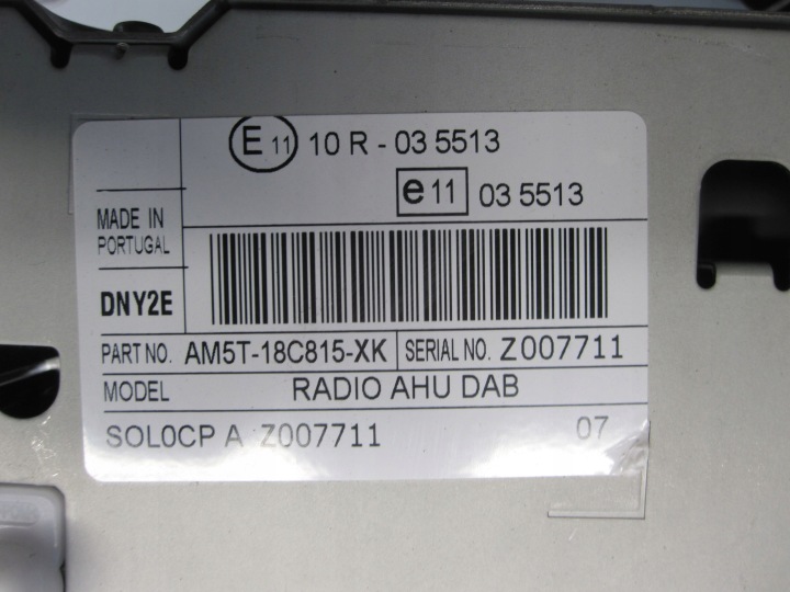 FORD FIESTA MK7 VII LIFT 13R RADIO CD AM5T-18C815-XK