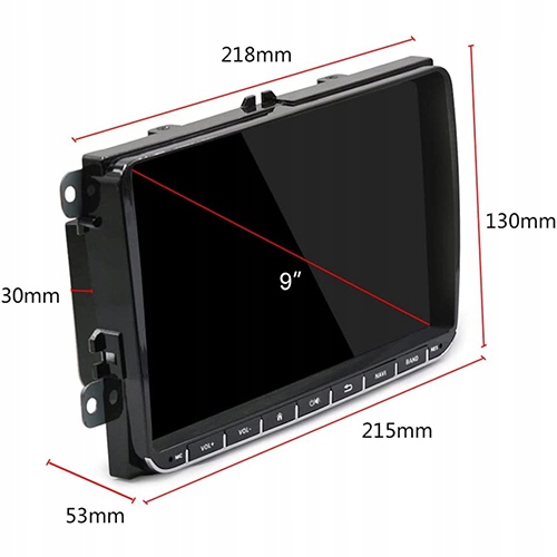 RADIO ANDROID GPS VOLKSWAGEN VW PASSAT B6 2/32GB 