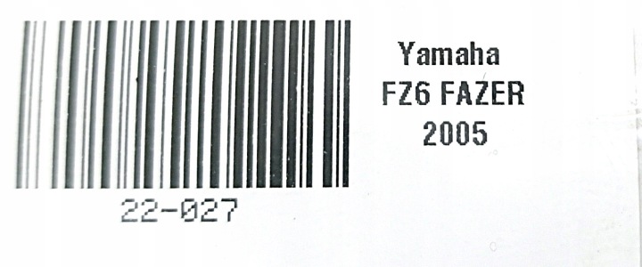 YAMAHA FZ 6 FAZER 2004 2006 PROTECTION RADIATEUR PLASTIQUE