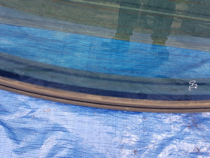 MERCEDES SL R230 W230 VITRE ARRIÈRE ARRIÈRE