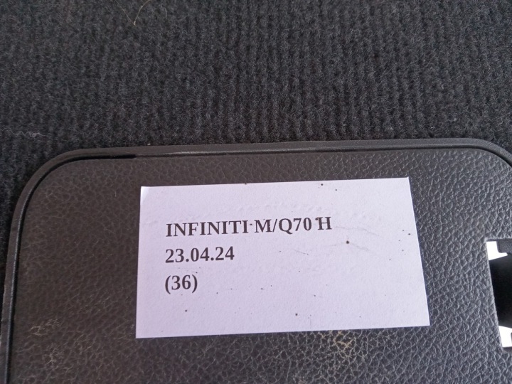 PROTECTION SEUIL BOUCHON FUSIBLES INFINITI Q70 M30D M35H M37 M56