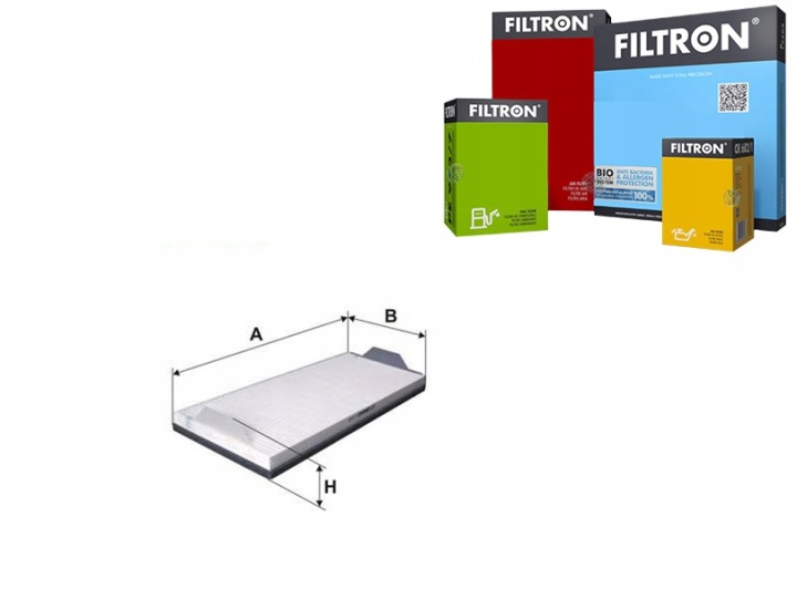FILTRON FILTRE CABINES K 1251A