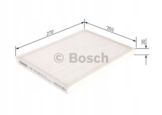 FILTRE AIR BERLINE BOSCH 1 987 432 236