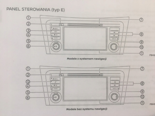 ENSEMBLE NISSAN QASHQAI 2019-21 POLOGNE INSTRUCTION OBSLUGI+NAWIGACJA CONNECT