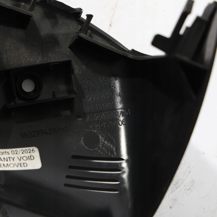 SMART A453 PROTECTION PANNEAU RÉTROVISEURS ARRIÈRE NOIRE 963291370R
