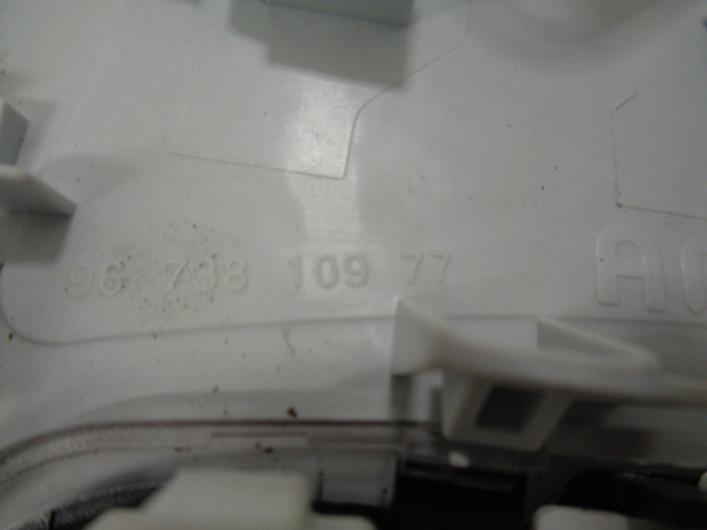 PEUGEOT 208 AMPOULE ÉCLAIRAGE PLAFONNIERS 9673810977