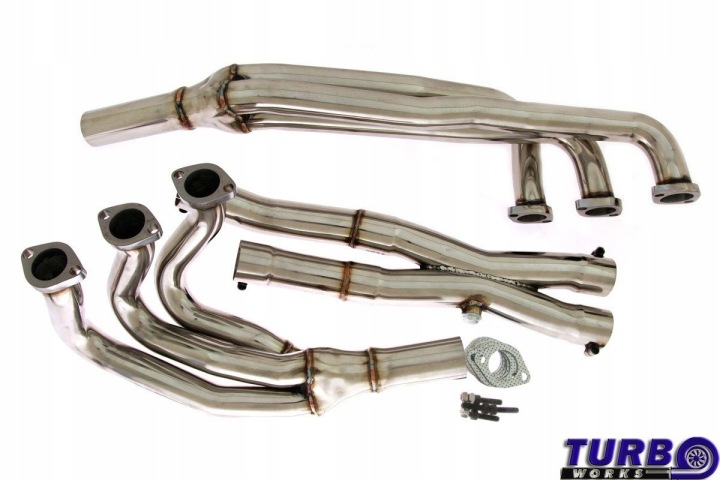 COLLECTEURS ÉCHAPPEMENT BMW E30 E34 M20 2.0 2.5 COURBÉ