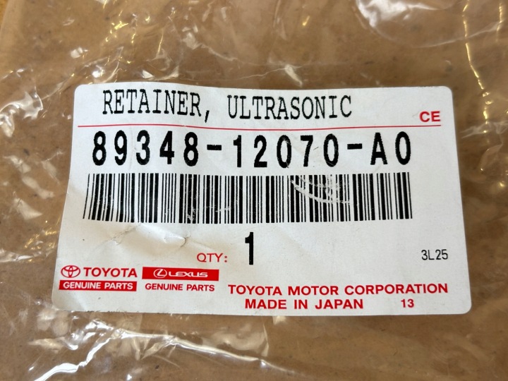TOYOTA COROLLA E21 POIGNÉE CAPTEUR STATIONNEMENT GAUCHE AVANT