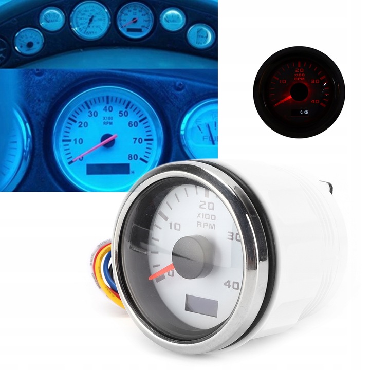 52MM TACHOMETER WITH ZNACZNIKAMI 4K WITH STEEL photo 10 - milautoparts-fr.ukrlive.com