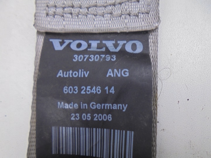 CEINTURE DE SÉCURITÉ DROIT 604548200 VOLVO C70 II