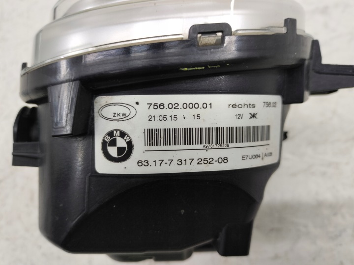 PHARES ANTIBROUILLARD LED FJD DROIT BMW X3 F25 X4 F26 X5 F15 X6 F16 7317252 ORIGINE