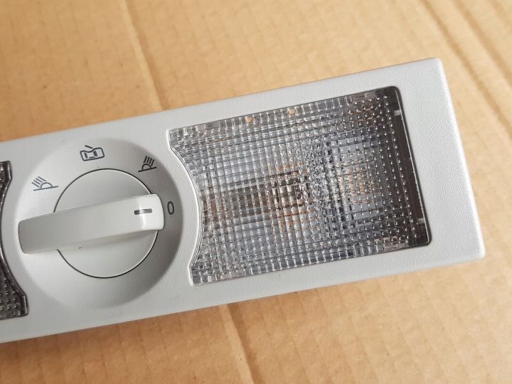 ENSEMBLE LAMPEK PLAFONNIERS VW TOURAN I 1 2003-2010 BON ÉTAT FONCTIONNELLES
