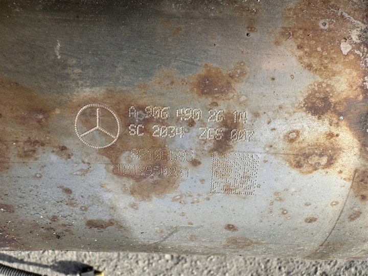 FAP FAP CATALYSEUR SONDE 2.2 CDI EURO 6 RWD MERCEDES SPRINTER 906 LIFT