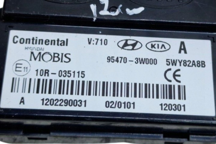 AUTRE MODULES KIA SPORTAGE (SL) 954703W000 1.7L DIESEL 2012