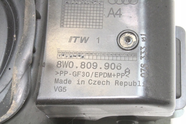 CLAPET RÉSERVOIR CARBURANTS AUDI A4 ALLROAD (8WH, B9) 8W0809906A 2.0L DIESEL